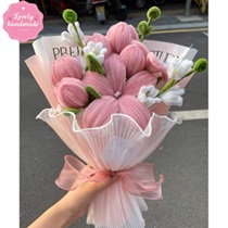 Hoa Tulip Mix Baby Hồng